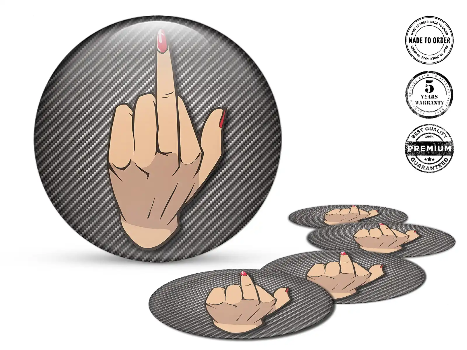 Sticker on rims Custom Brand High Quality Sports Decals